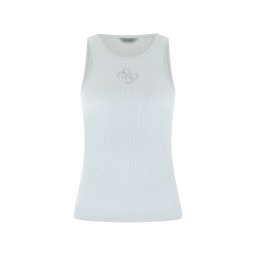 GUESS Top 'GUENDALINA' albastru pastel