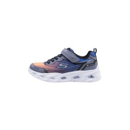 SKECHERS Sneaker 'VORTEX 3.0' albastru / gri / portocaliu deschis / negru