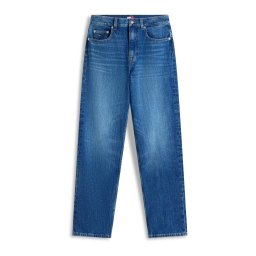 Tommy Jeans Jeans 'High Rise Slim Straight Leg' albastru închis