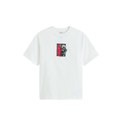 VANS Tricou 'Feel So Alive Tee' roșu intens / negru / alb