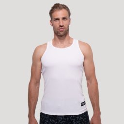 GymBeam Maiou Persistence Ribbed White XXL
