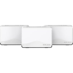 Router wireless Mercusys Halo H27BE HALO H27BE(3-PACK), 3 x LAN, 3 bucati