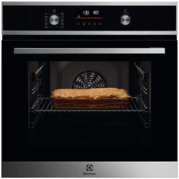 Cuptor ELECTRIC EOF6P76BX,Electric, 65 l, Autocuratare pirolitica, SurroundCook, Grill, Timer electronic, Afisaj LED, Clasa A+, Inox antiamprenta