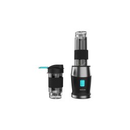 Blender Sport, Power Titanium 900 ProGo, 900 W, 0.6 L, Negru/Inox