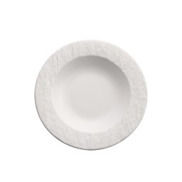 Vesela pentru masa si tacamuri Set farfurii adanci 6 piese ZASS ZG-DS 02 Alb