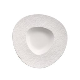 Vesela pentru masa si tacamuri Set farfurii pentru paste 6 piese ZASS ZG-DS 04 Alb
