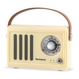 Radio retro cu difuzor Bluetooth Electromures EM 1006 Galben
