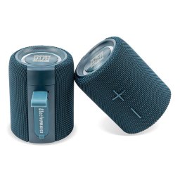Boxa portabila 2 in 1 cu Magnet Bluetooth 5.4 Slot microSD 2x10W Radio FM RGB TWS IPX6 Autonomie 6h Culoare Teal