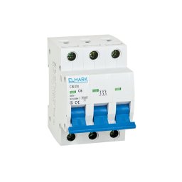 Siguranta electrica automata Elmark 63N 4A 3P Curba C 41304N,