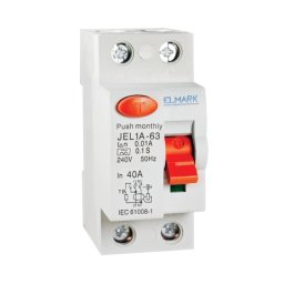 Intreruptor automat diferential Elmark JEL1A RCD TIP A, 2P 20A 30mA 40592,