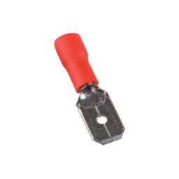 Pini terminali izolati MDD TATA 1.25-250/ROSU (100 bucati/set), Elmark, 59009