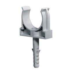 Clips pentru tub PVC cu surub otel EC Ф32 x 50, Elmark, 500CS32