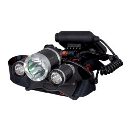 Lanterna de Cap, cu ZOOM E-3396 1XXML T6+2XCREE XPE 100171, Elmark