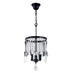 Candelabru, Elmark, Dinner, 3X E14, Negru/Crom, 955Dinner3S