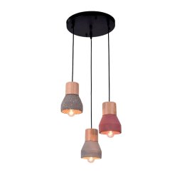Lustra, Elmark, Majestic, 3X E27, Multiculoare, 955Majestic3
