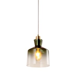Pendul, Elmark, Alma, 1X E27, Verde/Aurie, 955Alma1/G