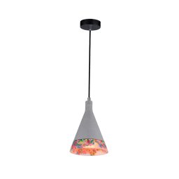 Pendul, Elmark, Ciment-1A, 1X E27, D180Mm, 955Ciment1A