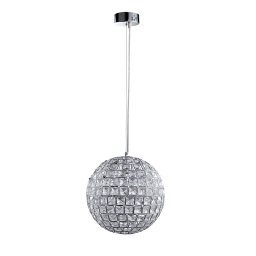 Pendul, Elmark, Katelyn, 1X E27, Crom, D280Mm, 955Katelyn1