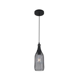 Pendul, Elmark, Ken, 1X E27, Neagra, D120Mm, 955Ken1