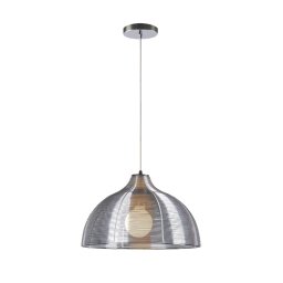 Pendul, Elmark, Liv, 1X E27, Krom/Aluminiu, 955Liv1/Al