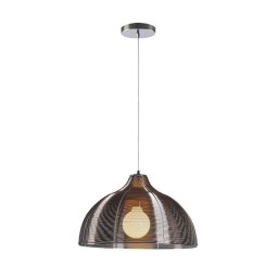 Pendul, Elmark, Liv, 1X E27, Krom/Cafeniu, 955Liv1/C