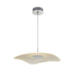 Pendul, Elmark, Owen, LED, 19W, Lumina calda (3000K), Chrome, 955Owen1P
