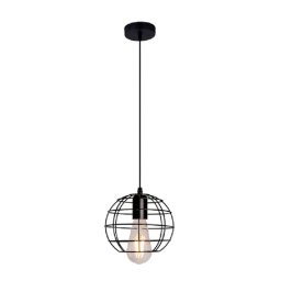 Pendul, Elmark, Tara, 1X E27, Black, 955Tara1/Bl