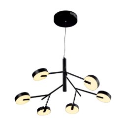 Lustra, Elmark, Senso, LED, Negru, 2700-Lumina calda (3000K), 955Senso6