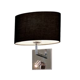 Aplica, Tomy, Gri, Inchis, 1X E27, 1, W, LED, Lumina neutra (4000K), 955Tomy1Wled