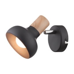 Aplica, Elmark, Neagra, Addy, 1X E14, 955Addy1W/Bl
