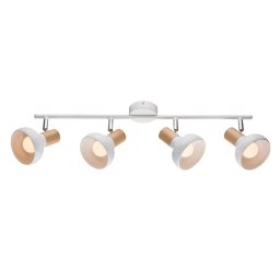 Lustra, Elmark, Alba, 4X E14, Addy, Alb/Lemn, 955Addy4/Wh