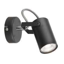 Spot, Elmark, Izzy, Negru, 1X GU10, 955Izzy1/Bl