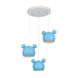 Lustra, Elmark, Camera, Copii, Mickey, 3X E14, Albastra, 955Mickey3/B