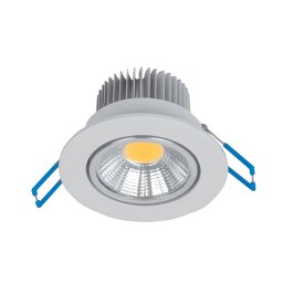 Spot, Elmark, LED, Lslcob, 5W, Lumina calda (3000K), 230V, Alb, 92Lslc527/Wh