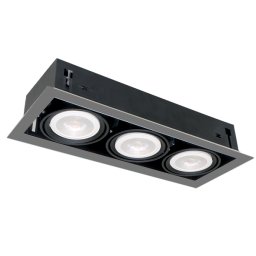 Spot, Elmark, Cu, LED, Quad310, 10W, 3X E27, Lumina neutra (4000K), Gri, Inchis, 92Q31040Dgr