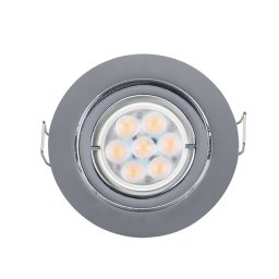 Spot, Elmark, Rotund, Metal, Cu, LED, 6W, 4000-4300K, Crom, 92R106Wh/Ch