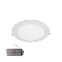 LED PANEL, Rotund, 5W 4000К IP44 + KIT Emergenta, Elmark, 99LED609IP44E