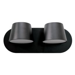 Aplica, Elmark, Malia, LED, 2X12W, Lumina neutra (4200K), Negru, 95Malia24Led/Bl