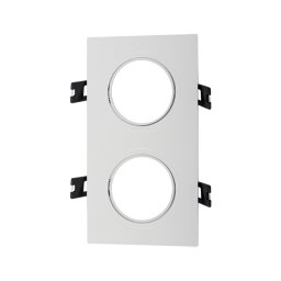 Spot, Elmark, Patrat, Plastic, Dublu, 92X172, Alb, 89144