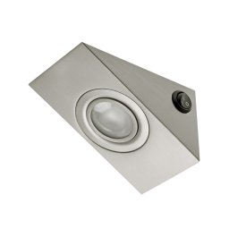 Spot, Elmark, Sim-155K, Satin, Nichel, 12V, Bec, Halogen, Jc, 92155K/Sn