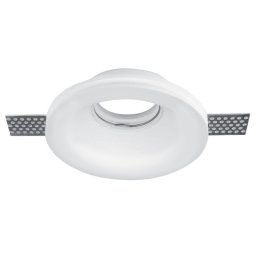 Spot, Elmark, Rotund, Gypsum, GU10, D130X45, Alb, 92Gdl09R