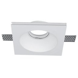 Spot, Elmark, Patrat, Gypsum, GU10, 120X120, Alb, 92Gdl13S