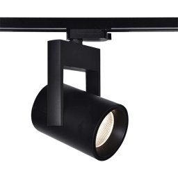 Spot pe sina, Elmark, LED, Ftl25, Cob, 25W, 6000K, 38°, Negru, 2, Linii, 93Ftl25Cw/Bl