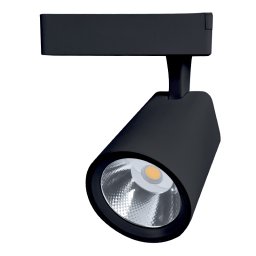 Spot, LED, Elmark, Sky, Tl5030, Cob, 30W, 220-240V, Lumina rece (6400K), 36°, Negru, 2, Linii, 93Tl5030Cw/Bl