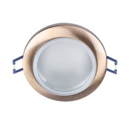 Spot, Pentru Baie, ELR627 GU5.3 IP44 ANCIENT GOLD, Elmark, 92627/AB