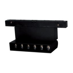 GRILAJ Magnetic LED MFGL MInI 48V 12W 3000К, Elmark, 93MFGL1230/BL