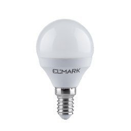Bec LED, GLOBE G45 6W E14 230V Lumina Alba, Elmark, 99LED746