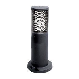 Stalp Gradina, LED CARLO DECO 3.5W 4000K IP55 400mm NEGRU, Elmark, 95CARLO400D/BL