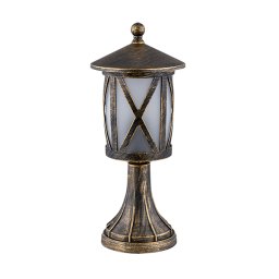 Lampadar Gradina, ERIK STAND 1XE27 ALAMA ANTICHIZATA H370mm, Elmark, 96104MF/AB