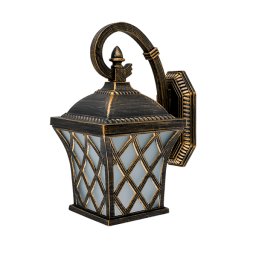 Lampadar Gradina, JOSH DOWN 1XE27 ANTIQUE BRASS, Elmark, 96402WD/AB